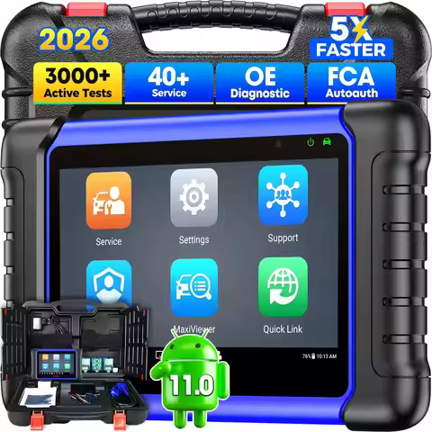 Autel Scanner MaxiIM IM508S, 2026 Full Bidirectional OBD2 Diagnostic Tool | 3000+ Active Tests, 40+ 