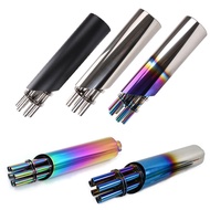 Scooter Motorcycle Exhaust Muffler mini gatling gun Exhaust pipe For GY6 JH70 CG125 EN125 YBR125