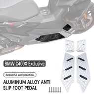 BMW C400X Footpads Motorcycle Aluminum Alloy Pedal Modified Skid proof Footrest C400 X C 400X C 400 