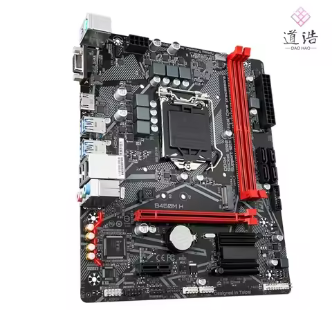 For B460M H Motherboard 64GB LGA 1200 DDR4 Micro ATX B460 Mainboard 100% Tested Fully Work
