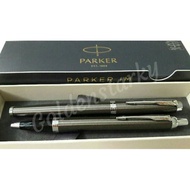 Parker IM Dark Espresso CT Package: 1pcs Ballpoint + 1pcs Rollerball