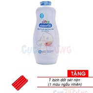 Phấn ngừa rôm sẩy Kodomo 400g - Extra Mild (xanh) Tặng 1 miếng đất sáp màu ngẫu nhiên - phan ngua ro