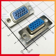 [10 Pieces]- DB15 Port 15 Pins Straight 3 Rows Solder Wire Connector Shop