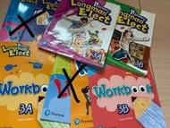 $30/書 $10/作業 P3 English Primary Longman Elect 3A 3B textbook workbook reading listening