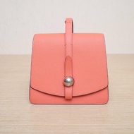 MOYNAT Madeleine三角盒子包Mini16拼色牛皮肩背包