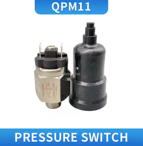 QPM11-NC / QPM11-NO G1/8 G1/4 Pressure Switch 0.1-1MPA / Adjustable Air Diaphragm Mechanical Simple 