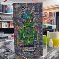 (葵興樂聲9樓門市現貨）全新  Medicom Toy Be@rbrick Bearbrick tokidoki Kaiju 400% (TW119）