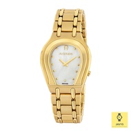 AIGNER A145204 / Women's Analog Watch / CATANIA / 2-hands / Quartz / SS Bracelet / MOP Silver Gold /