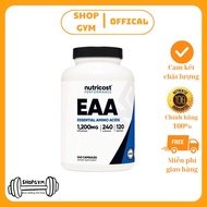Nutricost EAA 1200mg - Amino acid supplement to enhance brain function, reduce post-workout pain