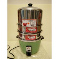 Steamer Layer Stainless Steel 10 Servings/11 Servings 430 Steaming Pan Electric Pot Stainless Steel 