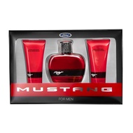 【FORD MUSTANG 福特野馬】美式傳奇經典 男性淡香水禮盒【淡香水100ml+沐浴膠100ml+鬍後膠100ml】