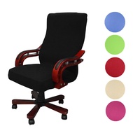 Office Stretch Spandex Executive Chair Covers Anti dirty Computer Seat Chair Cover Removable Slipcovers For Office Seat Chairs