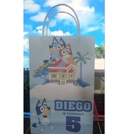 BLUEY lootbag 10pcs free Name Age