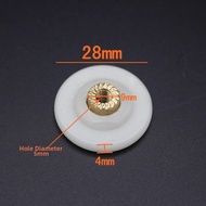 Retro Arc Glass Door Sliding Roller Track Pulley