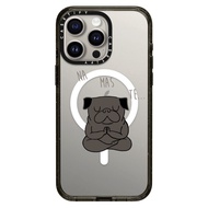 CASETiFY | Huebucket NAMASTE Black Pug