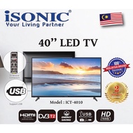 Isonic 40 Inch LED TV DVB-T2 Full HD Digital TV ICT-4010