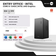 IDEALTECH ENTRY OFFICE INTEL PC ( CORE I5 / INTEL GRAPHICS / 8GB RAM / 500GB SSD )