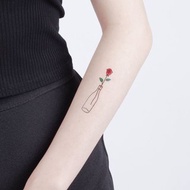 刺青紋身貼紙 / 花瓶玫瑰 Surprise Tattoos
