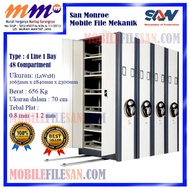 Roll O Pack San Monroe Mobile File Mekanik 48 Compartment