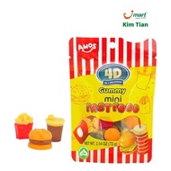4D Gummy Fast Food 72g