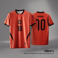 Netherlands World Cup 2026 Fifa World Cup Home Away Football Jersey Free Custom Name Back Number