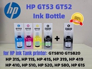 Compatible HP GT53 GT52 Ink Bottle Refill for Smart Tank HP520 HP580 GT5810 GT5820 Ink Tank HP 415 3