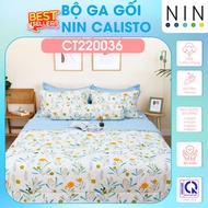 NEW 2024 Set of 3,4 Piece cotton sheets, pillowcases NIN Calisto CT220036 1m2, 1m4, 1m6, 1m8 with el