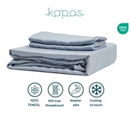KAPAS LIVING | Fitted Bedsheet Set | Tencel | Bedsheet + Pillowcases | Single /Queen/King/Super King