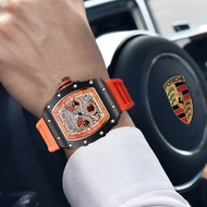 [2024 New Style] Limited Edition RM Multifunctional Quartz Watch Richard Skeleton Hollow Watch Men's