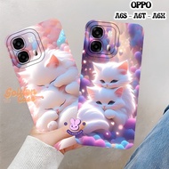 [GCS225] Compatible Case OPPO A6s - A6x - A6T - A6 - A6T Pro Latest Cute Cat Anabul Aesthetic Case M
