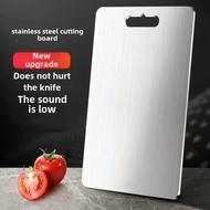 > < 316 Stainless Steel Cutting Board Thickened Moisture-Proof Cutting Board Oversized Mold-Proof Cu