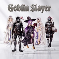 Anime Goblin Slayer Goblin Slayer Priestess Double-sided HD Printing Mica keychain Holder Cosplay De