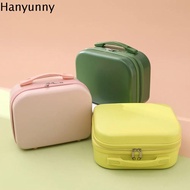 HANYUNNY กล่องเก็บของในห้องน้ำ กระเป๋าเดินทางสีทึบ อุปกรณ์จัดระเบียบสำหรับเดินทาง กระเป๋าเดินทางขนาด