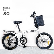 Bird&amp;Fish Shimano gear bicycle 20 inch 6 speed Foldable  Adult Outdoor city road folding bike