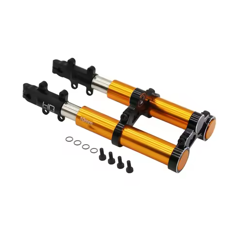 Hot Racing Kyosho 1/8 NSR500 Electric Motorcycle Aluminum Alloy Hydraulic Shock Absorber