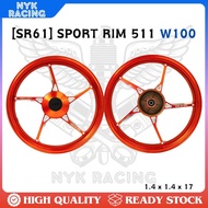 [SR61] SPORT RIM MAGIC BOY CNC 511 W100 ORANGE