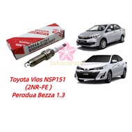 Toyota Spark Plug 9004A-91068 for Perodua Bezza 1.3 / Toyota Vios NSP151 (2NR-FE) (4pcs) 100% Origin