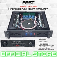 power amplifier original fest zx 10000 power amplifier sound system