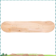 8Inch 8-Layer Maple Blank Double Concave Skateboards Natural Skate Deck Board Skateboards Deck Wood 