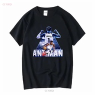 Anthony ANTMAN Edwards Timber Wolves Vintage T-Shirt Men's Fashion Comfortable Soft Breathable Casua