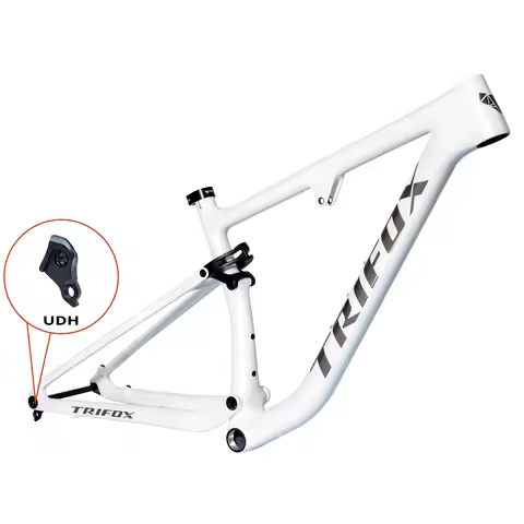 Trifox Light Weight Full XC Suspension Carbon 29er MTB Mountain Bicycle Frame Trail II Pro
