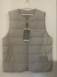 Snow Peak Down Vest Beige 韓版 羽絨背心
