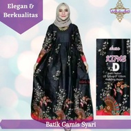 # Gamis Katun Modern Terbaru / Baju Batik Terusan Wanita Muslim ❤