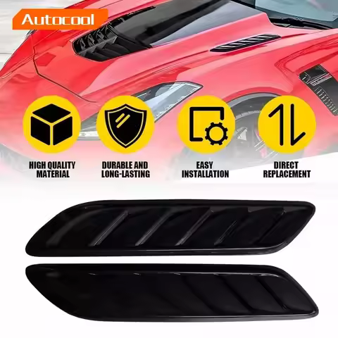 Car Bonnet Hood Scoop Decoration Cover For BMW E60 F10 F20 F30 Peugeot 206 207 Ford Focus MK2 Audi A