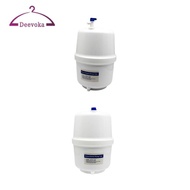 [deevoka] Pressurized Water Tank 3.2 Gallon Purification,Compact,Replacement,Reverse