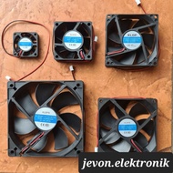 Klop Brushless Fan DC 4x4 5x5 6x6 8x8 9x9 12x12 cm 12V Motor Fan 12 V Volt