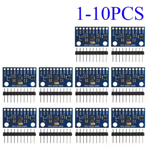 1-10PCS GY-6500 9250 9255 MPU-6500 6DOF Accelerometer 6-axis Attitude Gyro Sensor Module SPI Interf