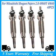 For Mitsubishi Shogun Pajero 2.8 4M40T 4M40 -Diesel GP5501 4Pcs Heater Glow Plugs Car Accessories