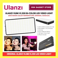 Ulanzi VL-200 VL200 Rechargeable Bi-Color LED Video Fill Light | 2500-9000K Variable Color | Origina