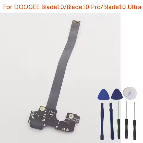 Original DOOGEE Blade 10 Pro Blade 10 USB Board Charge Port Board With Main FPC Cable flex FPC For D